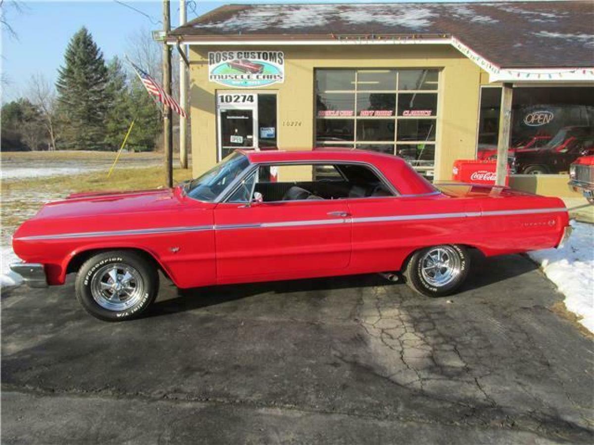 1964 Red Chevrolet Impala 2 door coupe