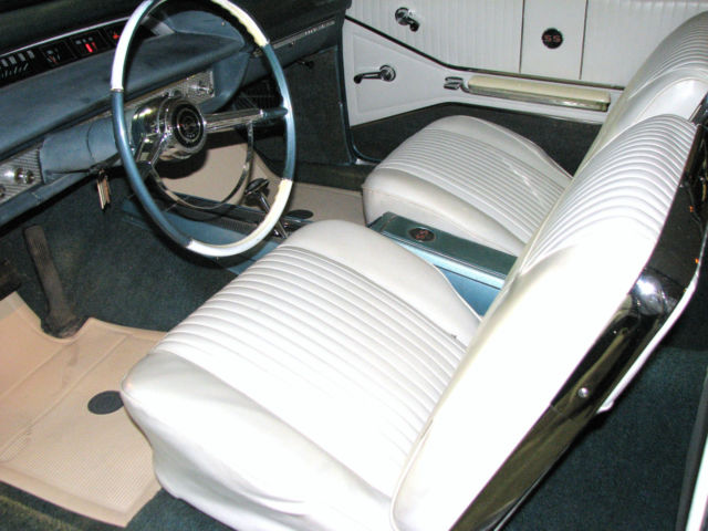 1964 Blue with White Tip Chevrolet Impala Coupe