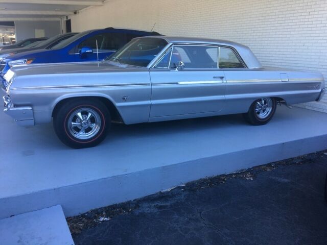 1964 Silver Chevrolet Impala Coupe