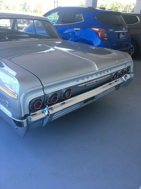 1964 Silver Chevrolet Impala Coupe