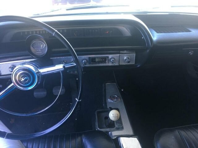 1964 Silver Chevrolet Impala Coupe