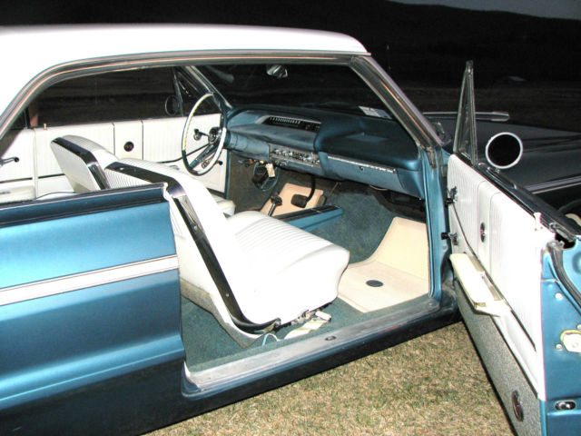 1964 Blue with White Tip Chevrolet Impala Coupe