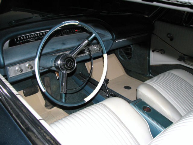 1964 Blue with White Tip Chevrolet Impala Coupe