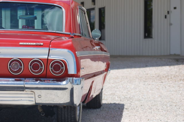 1964 Red Chevrolet Impala Coupe