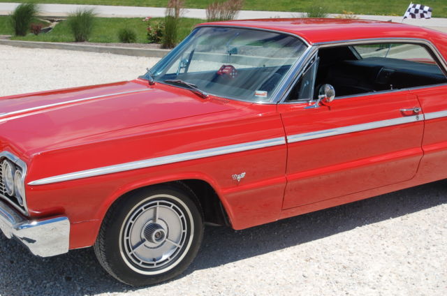 1964 Red Chevrolet Impala Coupe