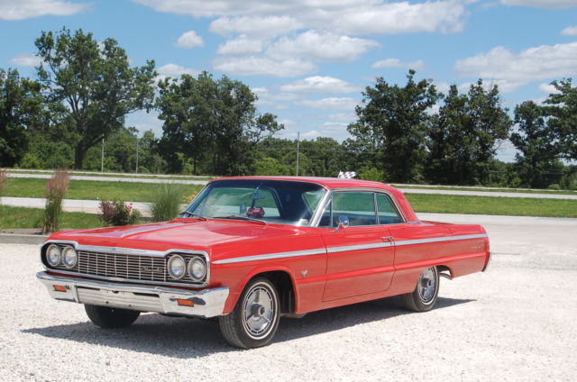 1964 Red Chevrolet Impala Coupe