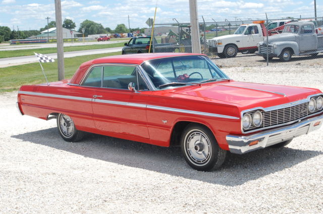 1964 Red Chevrolet Impala Coupe