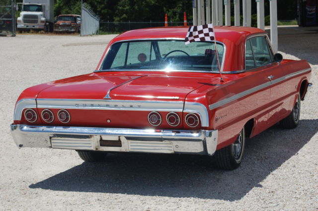 1964 Red Chevrolet Impala Coupe