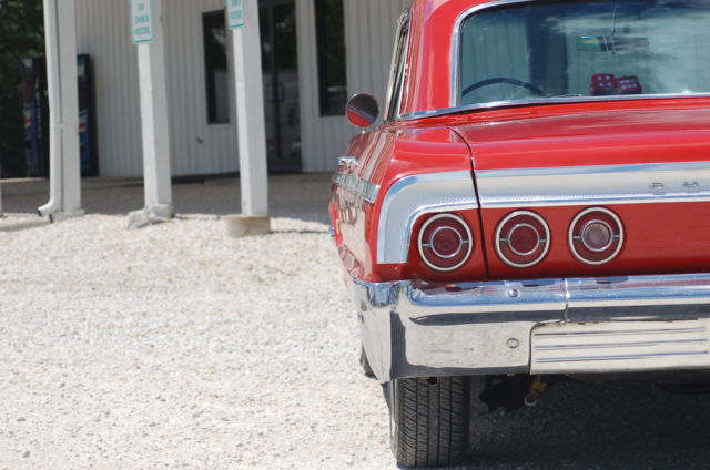 1964 Red Chevrolet Impala Coupe