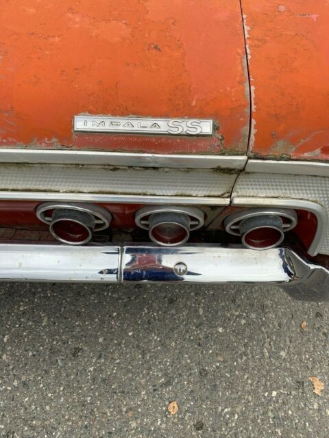 1964 Red Chevrolet Impala Coupe