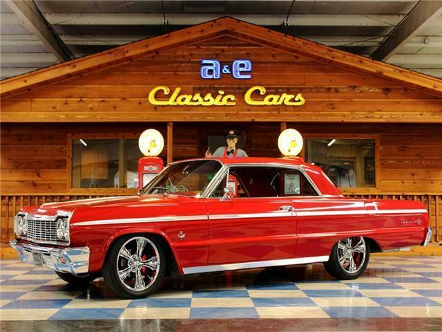 1964 Red Chevrolet Impala --