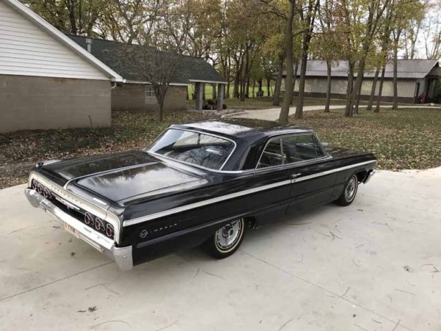 1964 Black Chevrolet Impala Coupe
