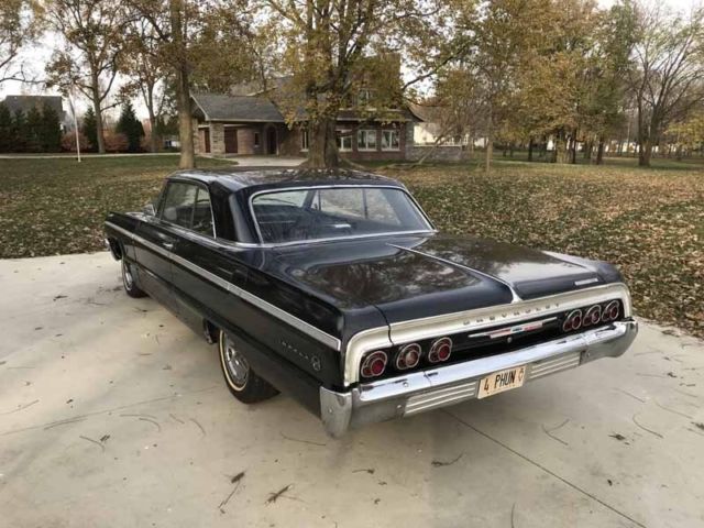 1964 Black Chevrolet Impala Coupe
