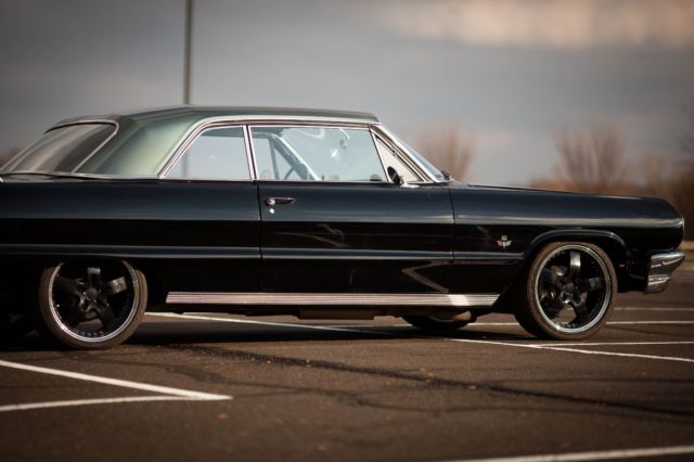 1964 Black Chevrolet Impala Coupe