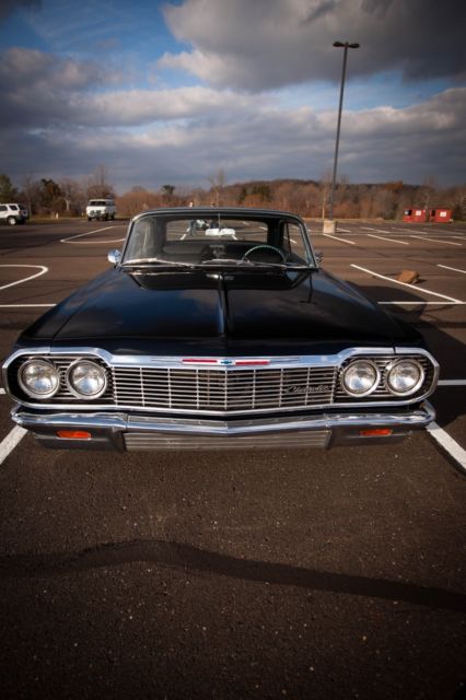 1964 Black Chevrolet Impala Coupe