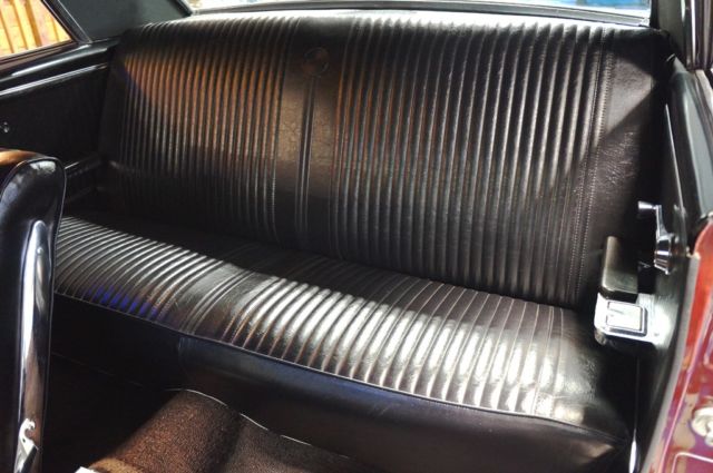 1964 Maroon Chevrolet Malibu --