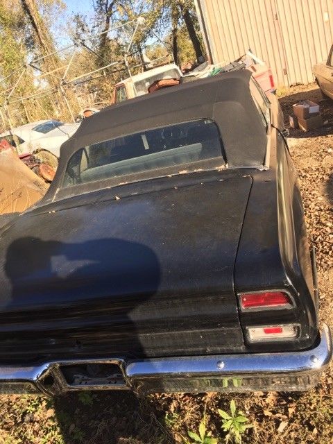 1964 Black Chevrolet Chevelle Convertible