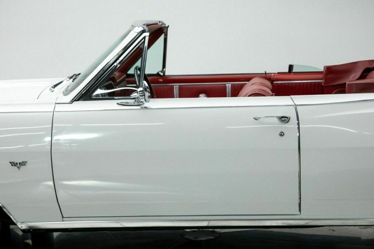 1964 White Chevrolet Malibu Convertible