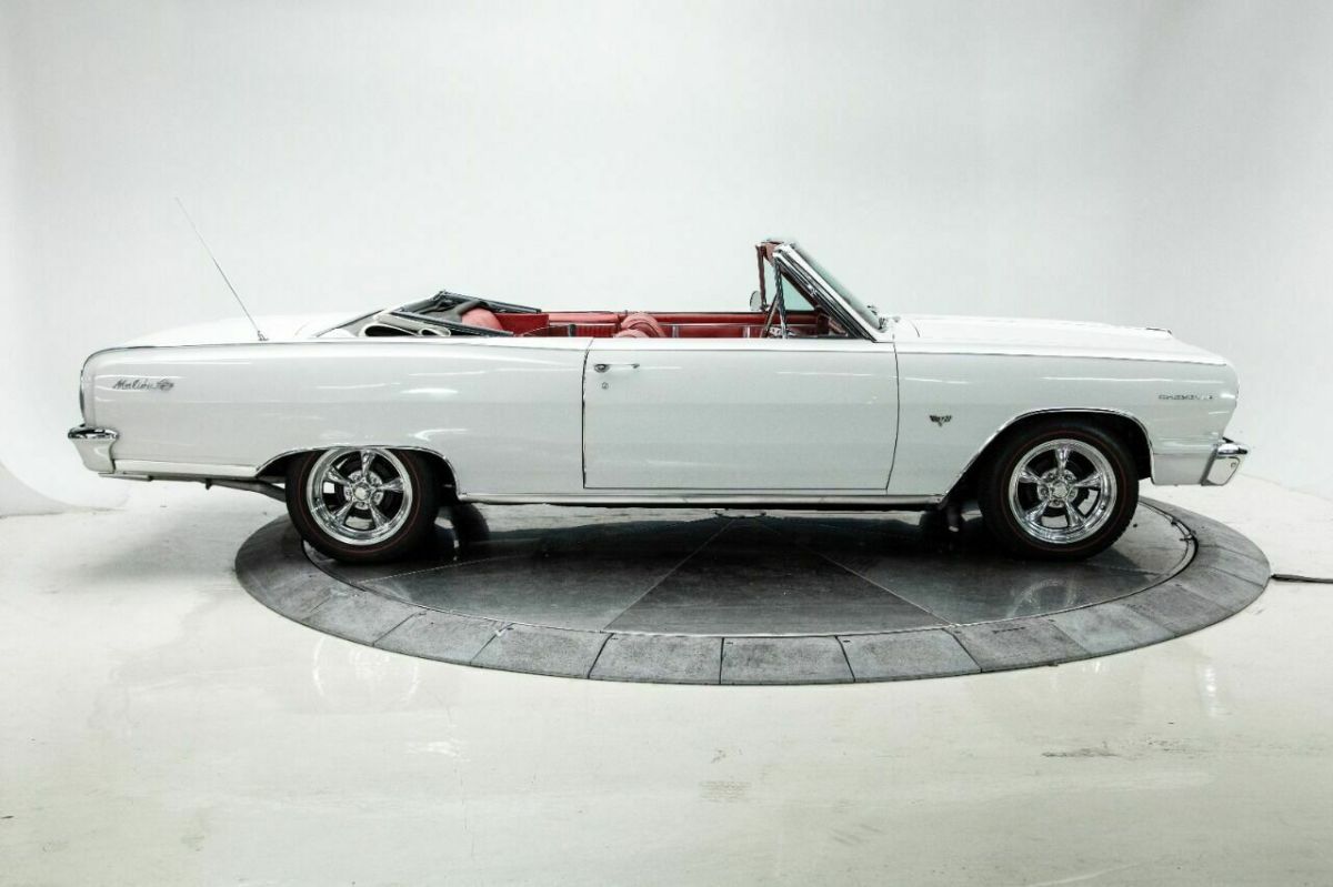 1964 White Chevrolet Malibu Convertible