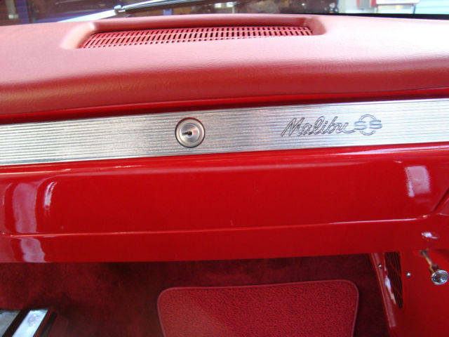 1964 Red Chevrolet Malibu Convertible