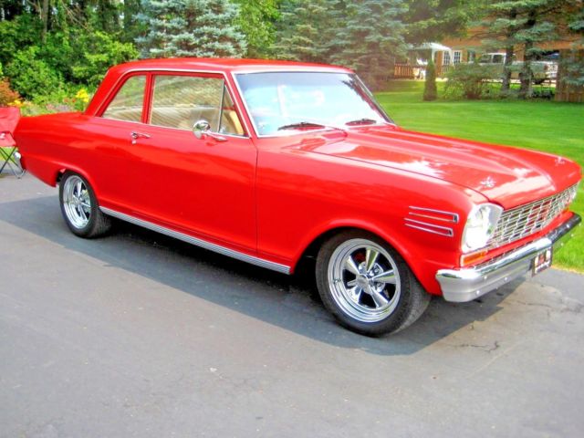 1964 Red Chevrolet Nova Coupe