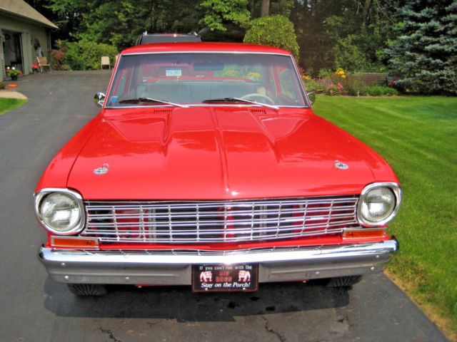 1964 Red Chevrolet Nova Coupe