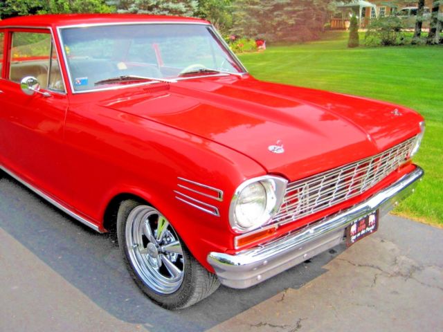 1964 Red Chevrolet Nova Coupe