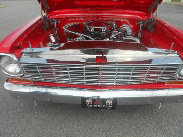 1964 Red Chevrolet Nova Coupe