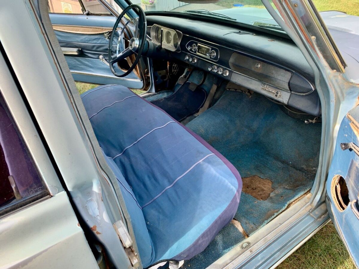 1964 Blue Chevrolet Nova Sedan