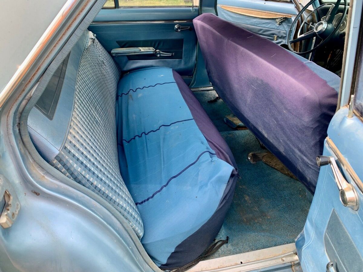 1964 Blue Chevrolet Nova Sedan