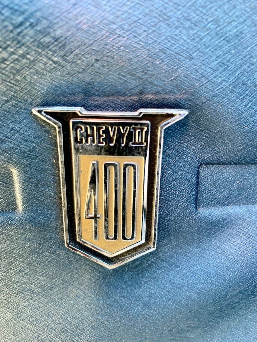 1964 Blue Chevrolet Nova Sedan