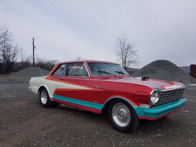 1964 Red/white Chevrolet Nova SS Coupe