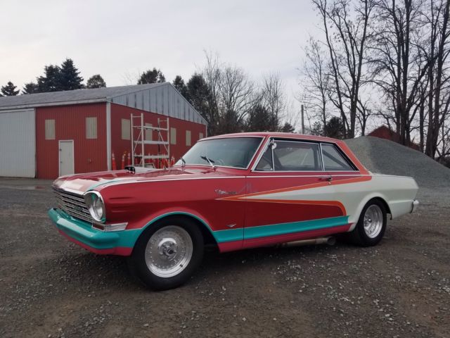 1964 Red/white Chevrolet Nova SS Coupe