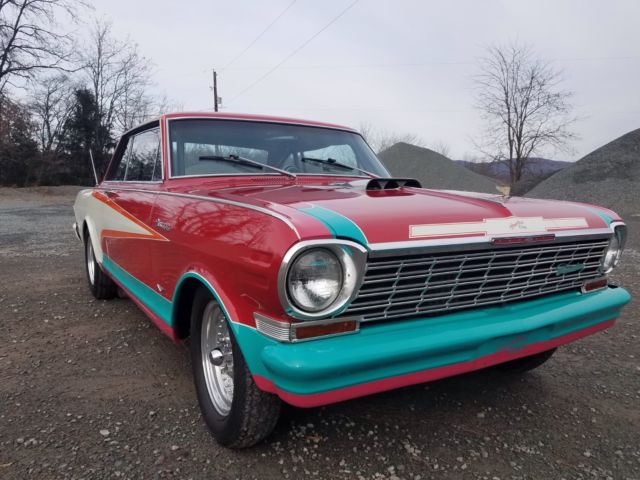 1964 Red/white Chevrolet Nova SS Coupe