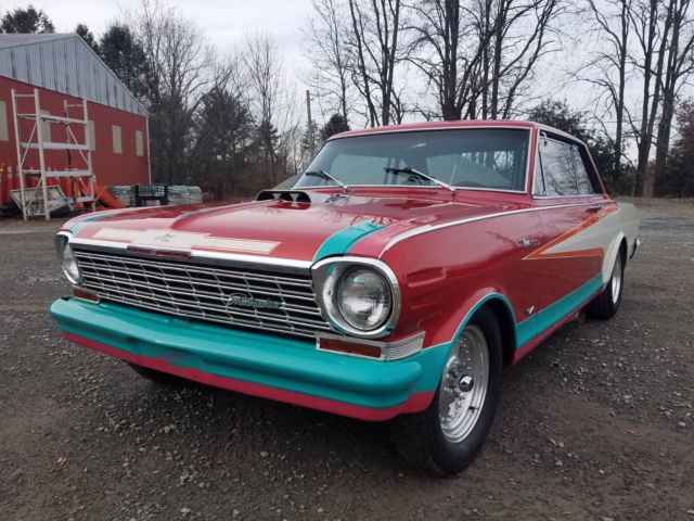 1964 Red/white Chevrolet Nova SS Coupe