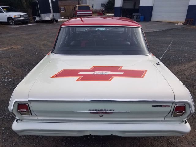 1964 Red/white Chevrolet Nova SS Coupe
