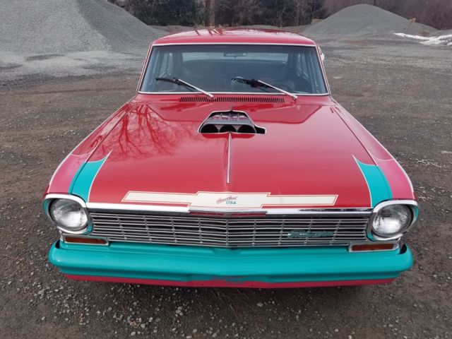 1964 Red/white Chevrolet Nova SS Coupe