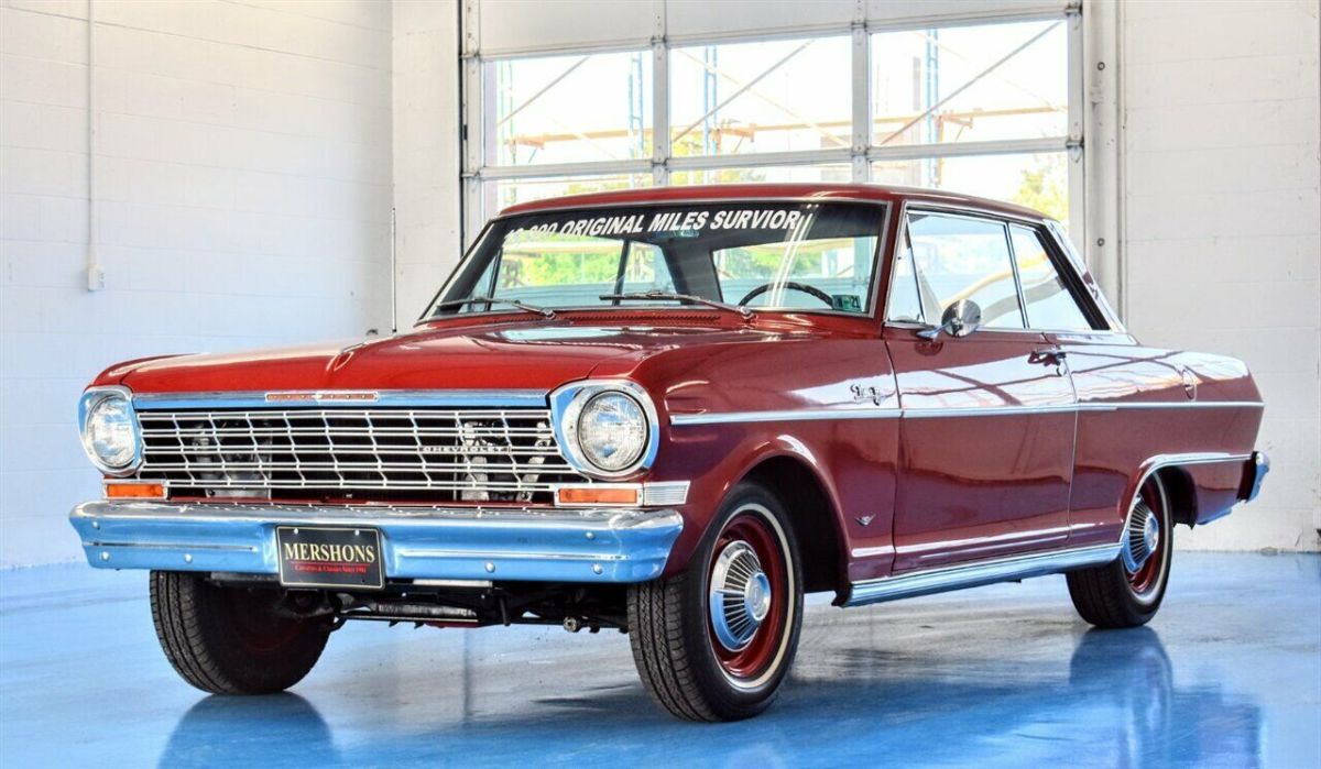 1964 Black Chevrolet Nova Coupe