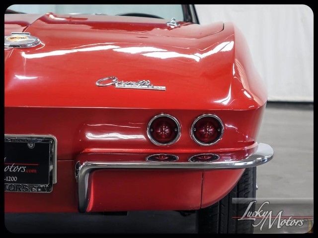 1964 Red Chevrolet Corvette Convertible