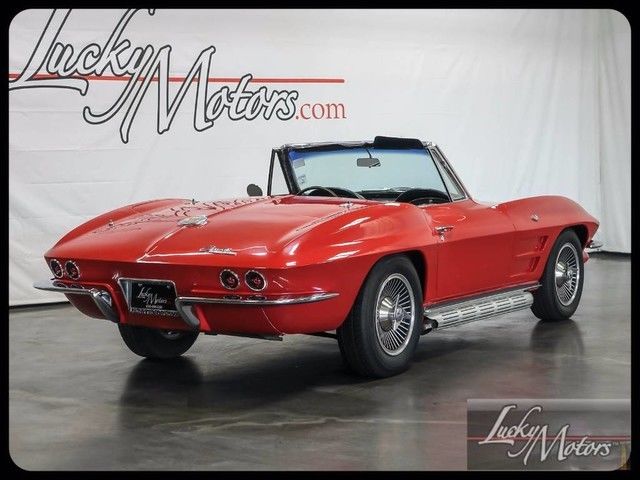 1964 Red Chevrolet Corvette Convertible