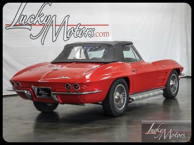 1964 Red Chevrolet Corvette Convertible