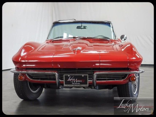 1964 Red Chevrolet Corvette Convertible