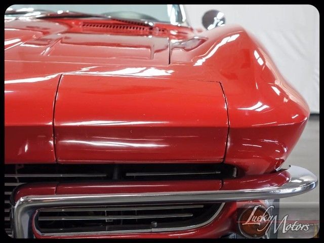 1964 Red Chevrolet Corvette Convertible