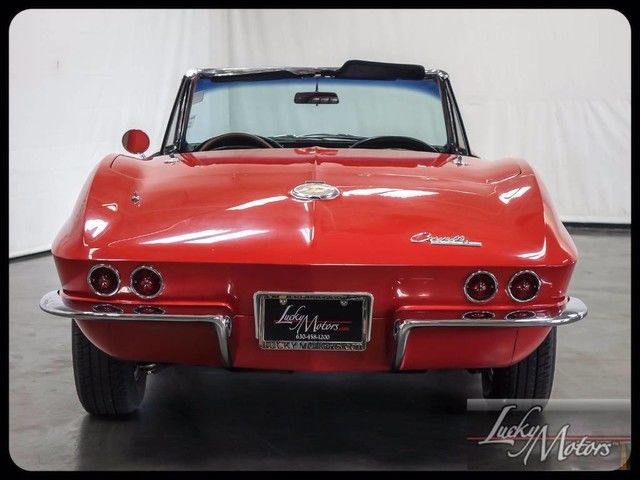 1964 Red Chevrolet Corvette Convertible