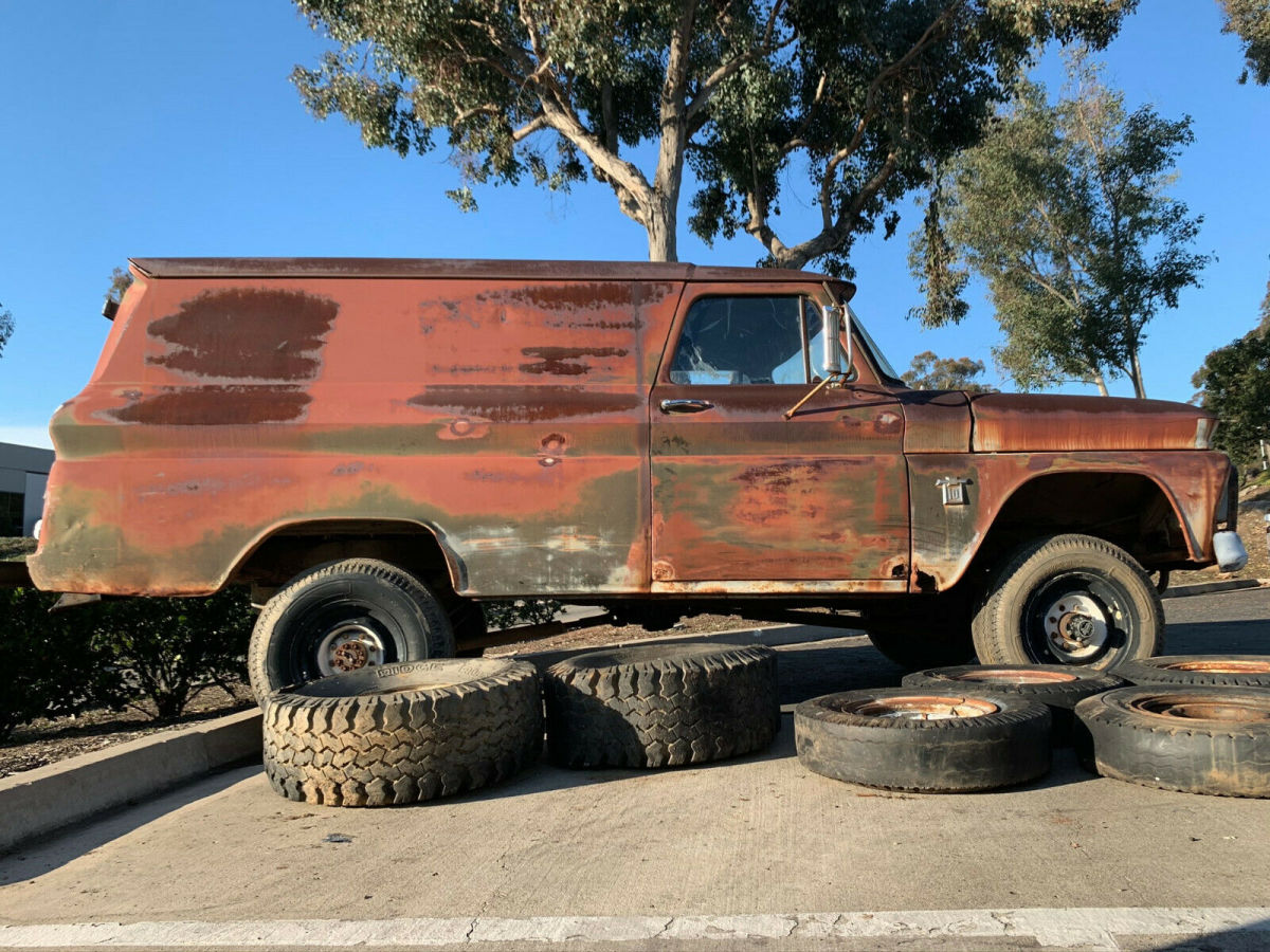 1964 Green Chevrolet C-10 Panel