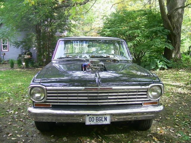 1964 Black Chevrolet Nova Coupe