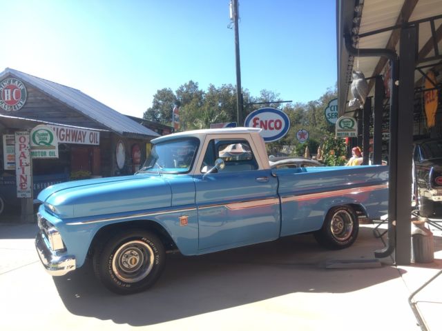 1964 Blue Chevrolet C-10 Standard Cab Pickup