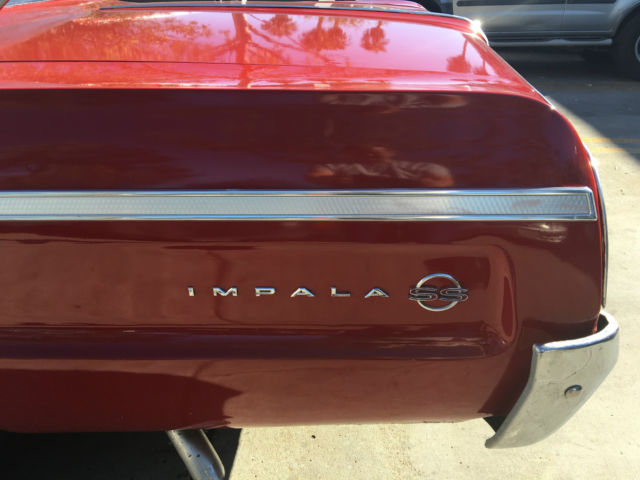 1964 RED Chevrolet Impala 2 DOOR 
