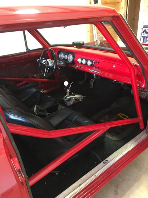 1964 Black Chevrolet Nova 2 door. Hard top