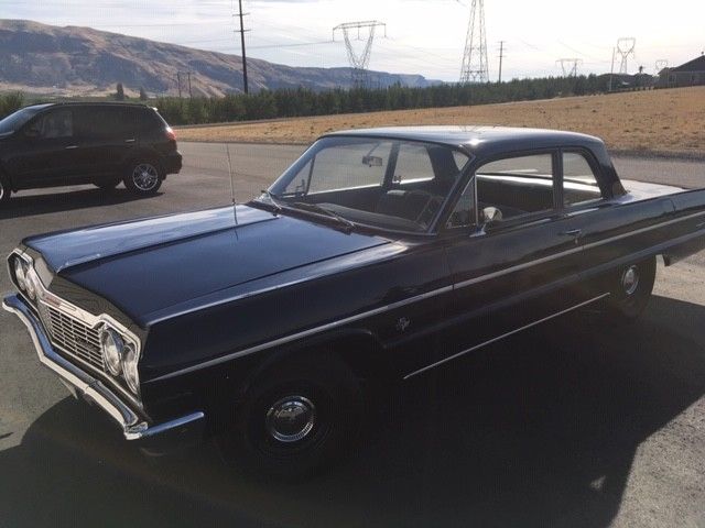 1964 Blue Chevrolet Bel Air/150/210 Coupe
